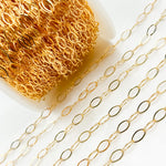 Load image into Gallery viewer, Shop Now 14K Gold-Filled Flat Oval Link Chains