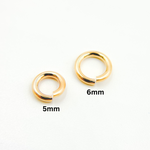 Load image into Gallery viewer, Shop Now Open Gold Filled Jump Ring