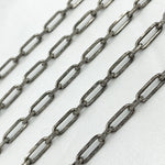 Load image into Gallery viewer, Sterling Silver Paperclip Link Chain
