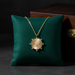 Load image into Gallery viewer, PFC33230. 14K Solid Gold Diamond Star Necklace