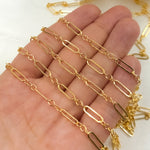 Load image into Gallery viewer, Buy Now 14K Gold-Filled Flat Long & Short Links Chains