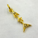 Load image into Gallery viewer, DC200. Diamond Sterling Silver Arrow Charm