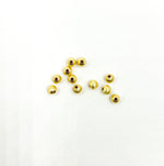 Load image into Gallery viewer, 925 Sterling Silver Gold Plate Velvet 5mm Beads
