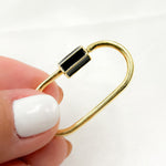 Load image into Gallery viewer, Buy Now Enamel Carabiner Clasp