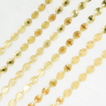 Load image into Gallery viewer, Gold Plated 925 Sterling Silver Textured Oval Chains