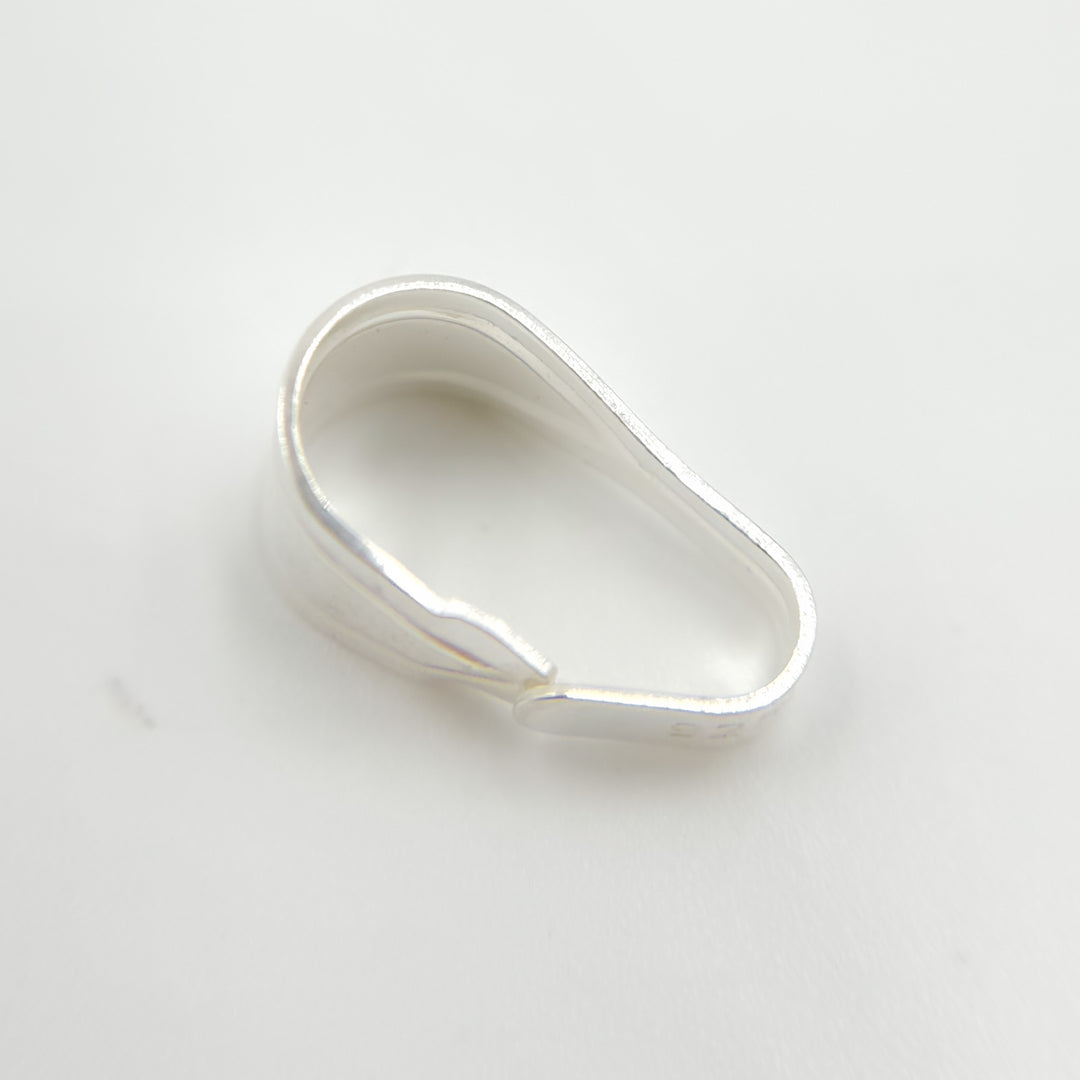 Buy Now 12MM White Sterling Silver Locket Bails