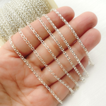 Load image into Gallery viewer, Z32SS. Sterling Silver 1.7mm Wheat Chain