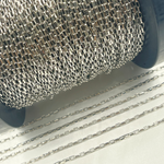 Load image into Gallery viewer, Buy Oxidized Sterling Silver Smooth Box Link Chain