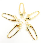 Load image into Gallery viewer, Sterling Silver Oval Clasp