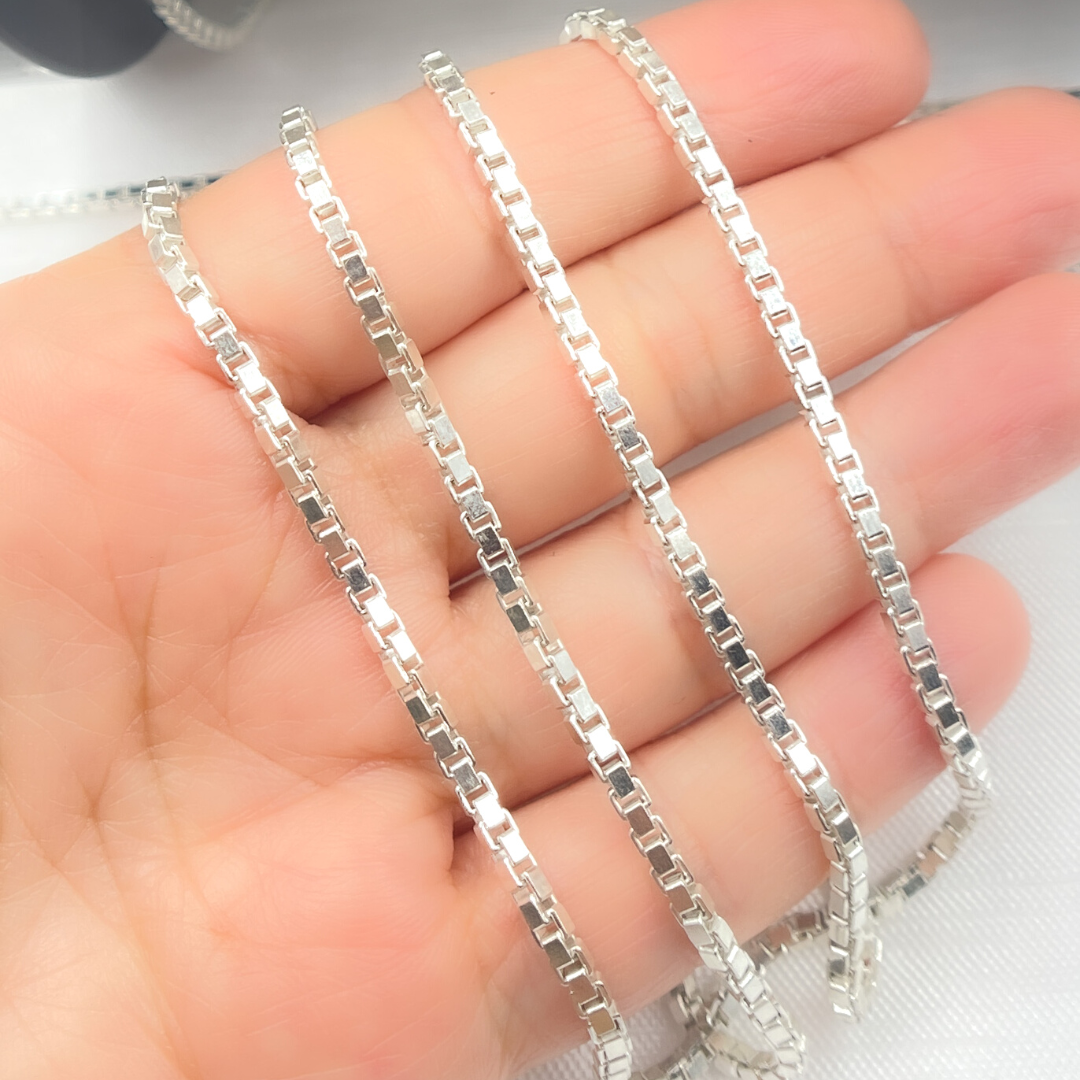Y107SS. Sterling Silver Box Link Chain