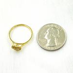 Load image into Gallery viewer, 14K Solid Gold Diamond Heart Ring.