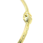 Load image into Gallery viewer, Bangle13. 14K Solid Gold Matte Textured Bangle