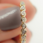 Load image into Gallery viewer, 14K Solid Gold Diamond Ring.