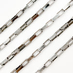 Load image into Gallery viewer, Sterling Silver Box Link Chain