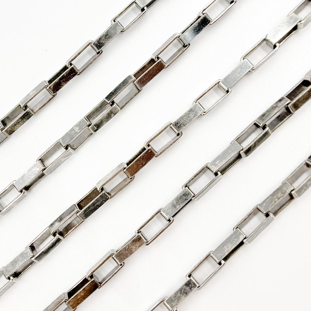 Sterling Silver Box Link Chain