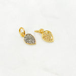 Load image into Gallery viewer, DC969. Diamond Sterling Silver Drop Charm