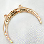 Load image into Gallery viewer, DC121. Diamond Sterling Silver Horn Pendant