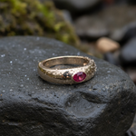 Load image into Gallery viewer, CR97298RU6X4. 14K Solid Gold Statement Ring