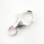 Load image into Gallery viewer, 14.6MM White Sterling Silver Trigger Clasp
