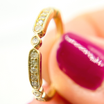 Load image into Gallery viewer, 14K Solid Gold Diamond Ring.