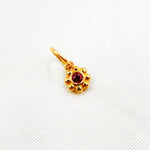 Load image into Gallery viewer, Shop now Gold Diamond Flower Charm