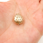 Load image into Gallery viewer, Diamond & Sterling Silver Pear Shape Bead