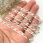 Load image into Gallery viewer, Z61SS. 925 Sterling Silver Flat Curb Link Chain