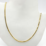 Load image into Gallery viewer, 240CCTD. 14k Solid Yellow Gold Snake Necklace