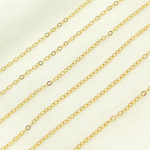 Load image into Gallery viewer, 1020FGF. 14k Gold Filled Flat Cable Chain