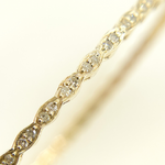 Load image into Gallery viewer, KG102. 14K Solid Gold Diamonds Bangle
