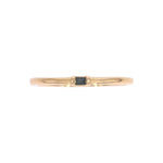 Load image into Gallery viewer, RAA01545. 14K Solid Yellow Gold Solo Baguette Ring