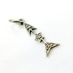 Load image into Gallery viewer, DC200. Diamond Sterling Silver Arrow Charm