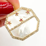 Load image into Gallery viewer, Gold Stars Pendants