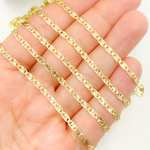 Load image into Gallery viewer, Gold Diamond Cut Marina Link