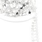 Load image into Gallery viewer, V71SS. 925 Sterling Silver Dangle 5mm Star Chain