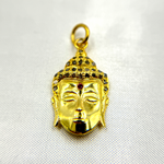 Load image into Gallery viewer, DC705. Diamond Sterling Silver Buddha Head Pendant