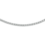 Load image into Gallery viewer, NFR71713. 14K Solid Gold Diamond Tennis Choker Necklace