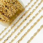 Load image into Gallery viewer, Shop Now Gold Plated 925 Sterling Silver Diamond Cut Marina Chain