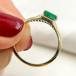 Load image into Gallery viewer, 14K Solid Gold Gemstone Ring.