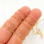 Load image into Gallery viewer, 16MQGF. 14K Gold Filled Rhomb Link Chain