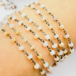 Load image into Gallery viewer, Pink Opal Wire Chain