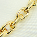 Load image into Gallery viewer, 14K Yellow Hollow Gold Smooth Oval Link Chain