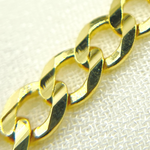 Load image into Gallery viewer, 14K Solid Yellow Gold Flat Curb Chain by Foot
