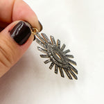 Load image into Gallery viewer, DP108. Diamond Sterling Silver Fancy Pendant