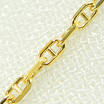 Load image into Gallery viewer, 14K Solid Yellow Gold Flat Marina Link Chain