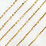 Load image into Gallery viewer, 2214GF. Gold-Filled Smooth Cable Chain