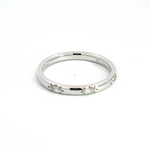 Load image into Gallery viewer, 14K Solid Gold Diamond Baguette Ring.