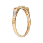 Load image into Gallery viewer, 14K Solid Gold Diamond Ring.