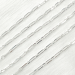Load image into Gallery viewer, Diamond Cut Paperclip Link Chains