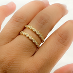 Load image into Gallery viewer, 14k Solid Gold Diamond Ring.